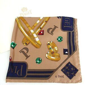Authentic Piaget mini scarf silk [Used]